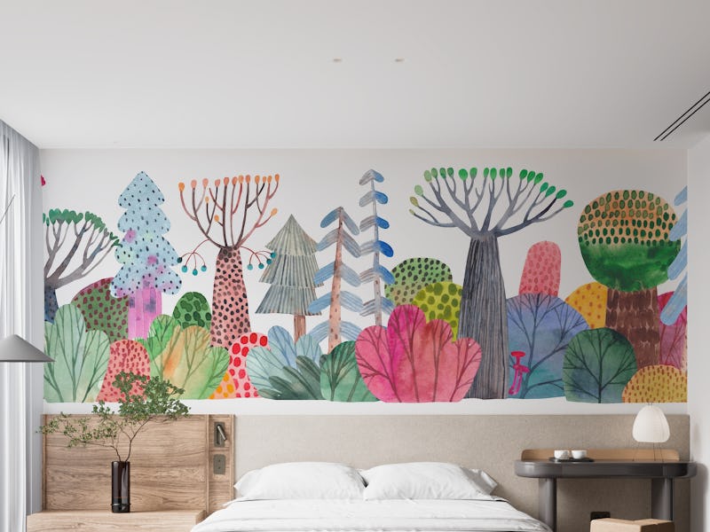 Magical happy forest